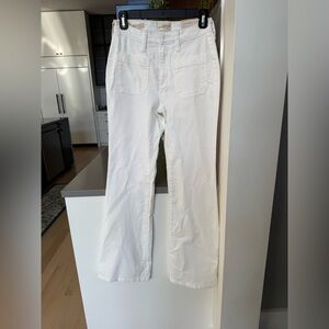 Universal Thread Vintage Stretch Flare  White Jeans NWT